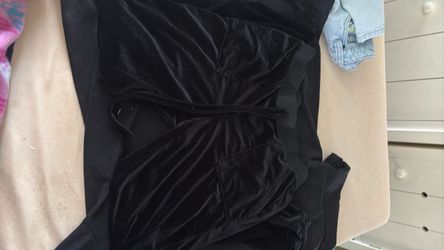 size small tracksuit black pants