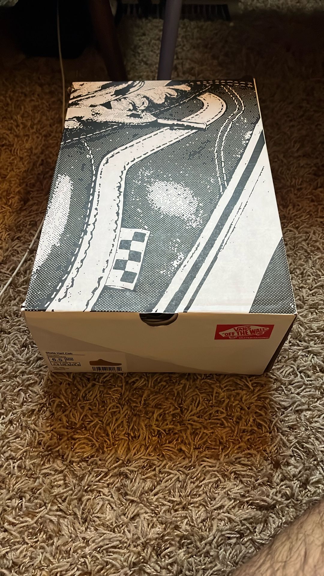 Vans Half Cab Brown Gum Size 6.5