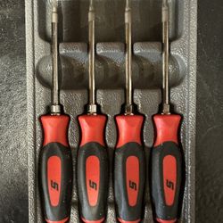 Snap on 4 pc TORX® Instinct® Soft Grip Mini-Tip Screwdriver Set