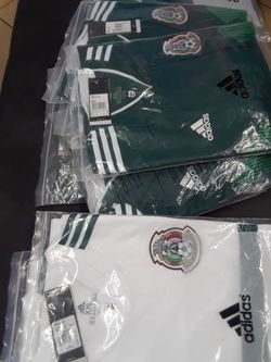 Camisetas de mexico disponibles Blanco y verde