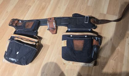 Occidental belt and pounches