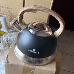 SS Tea Pot 2.3qt
