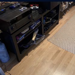 Tv Console. Sturdy And In Good Condition. 