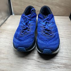 Hoka One One Gaviota 4 Mens Size 13D Blue Graphite Running Walking Gym Shoes