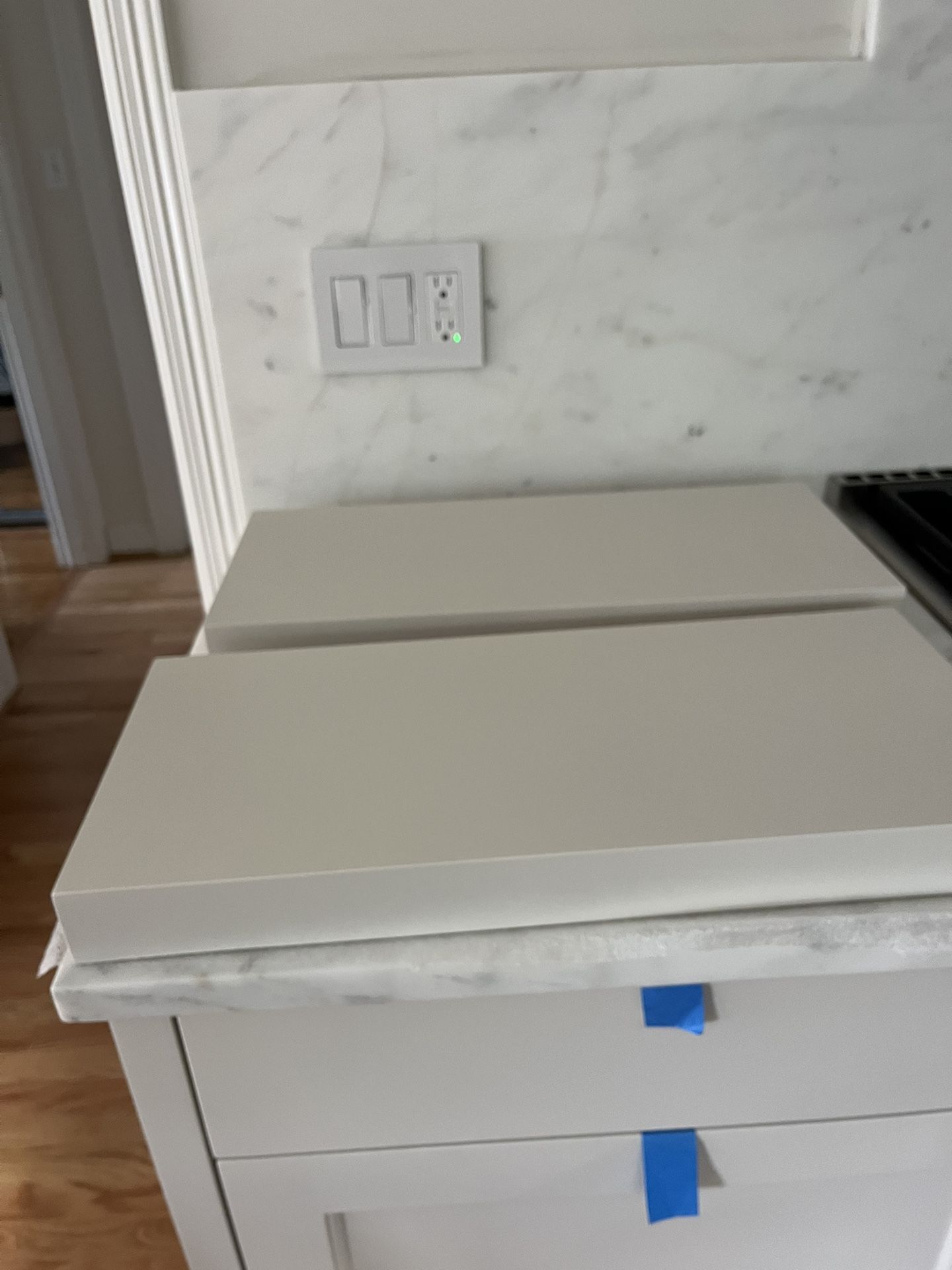 4 Custom Floating Shelves