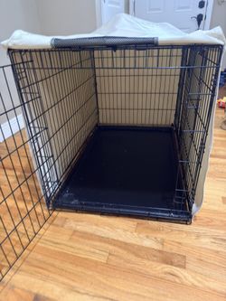 Double door Crate 42” with Cover