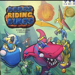 Dodos Riding Dino Board Game Sealed New