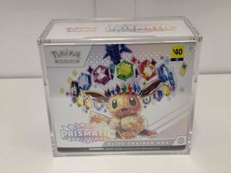 Pokemon Prismatic Evolutions Elite Trainer Box Sealed