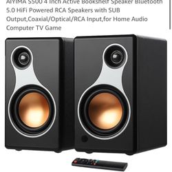 Bluetooth AIYIMA S500 4 Inch Speaker