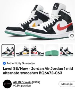 Jordan  Air 1 mid WMS  original ! 8