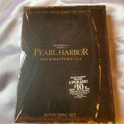 New- Pearl Harbor Movie DVD The Director’s Cut 4 Disc Set