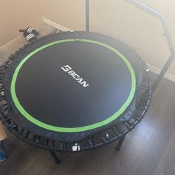 BCAN 450 Lbs Mini Trampoline 