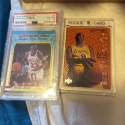 Jordan And Kobe Card 