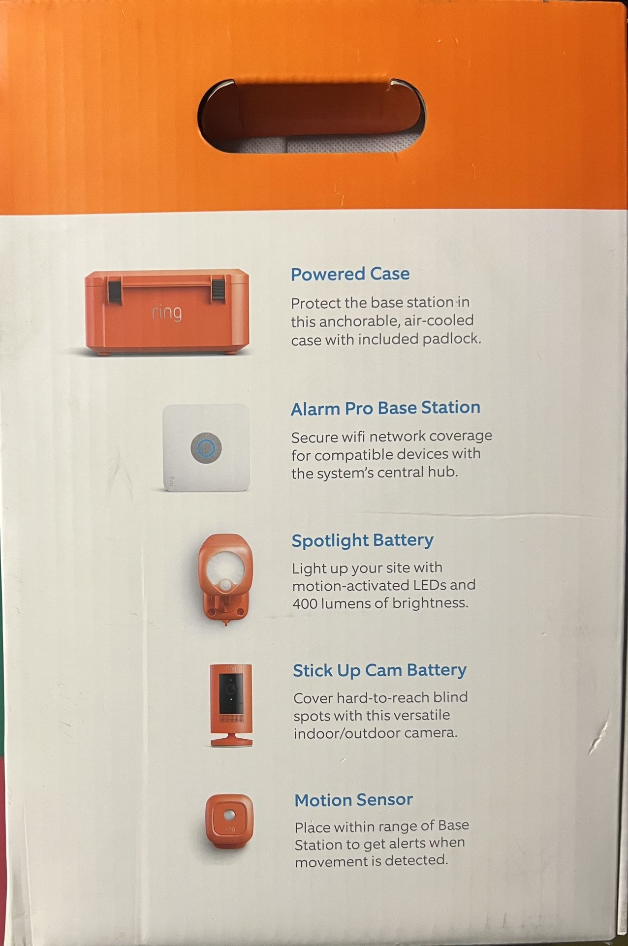 Ring Jobsite Security 5Piece Starter Kit w/extra Light for Sale in