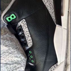 Nike Air Jordan 3 Green Glow 