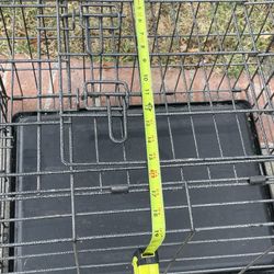 Black Wire Dog Crate