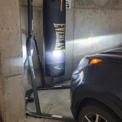 Everlast Corner Station And Heavy Bag