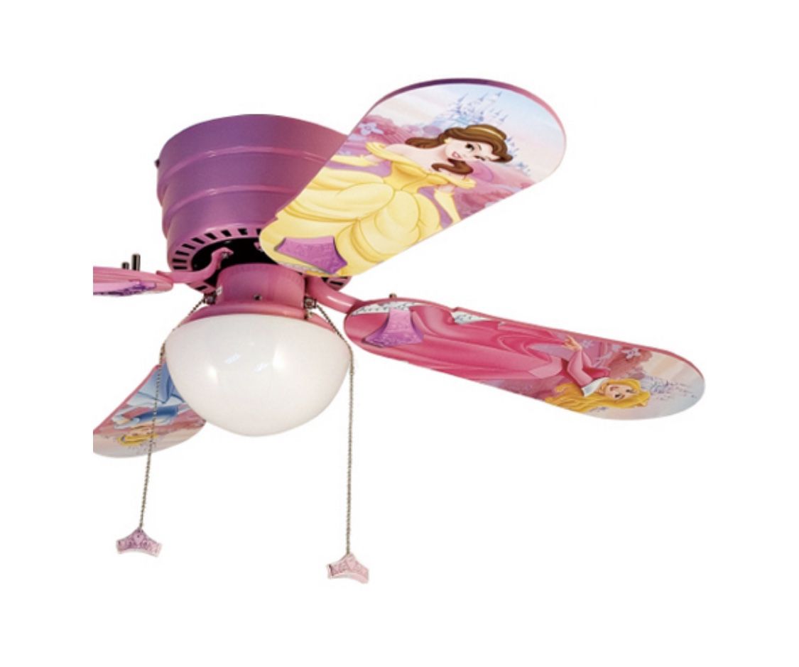 Princess ceiling fan 42 inch Walt Disney