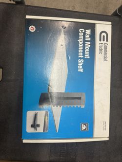 Brand New Wall Mount Component Shelf 