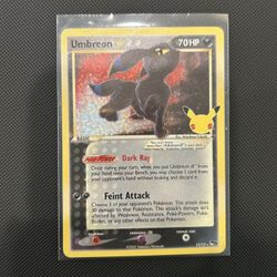 Umbreon Gold Star Celebrations
