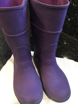 Rain boots kids size 12 kids