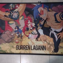Anime Wall Scrolls (Buy Or Trade) Gurren Lagann 