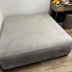 Gray Ottoman