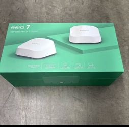 Brand New eero 7 Mesh WiFi 7 System 2-Pack