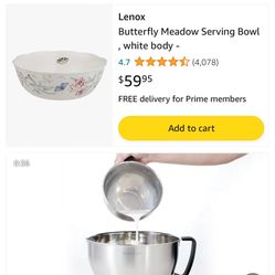 Lenox Serving Bowl