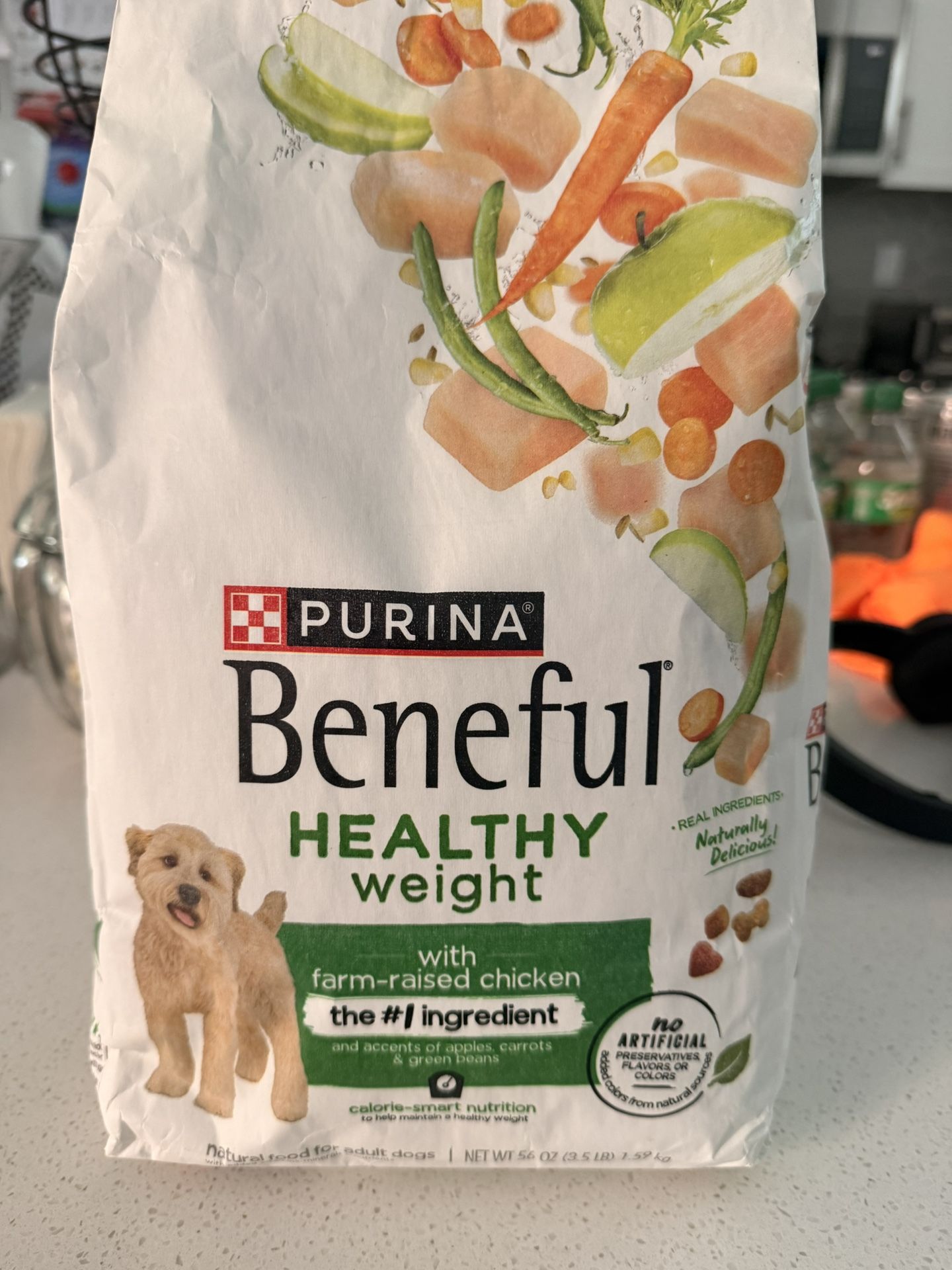 Free 3.5lb Bag of Purina Beneful Healthy Weight Dog Food