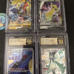 Pokémon Card Graded Slabs
