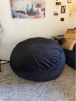 Extra big bean bag - Color Black