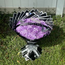 Beautiful Hand Made Ribbon Roses 