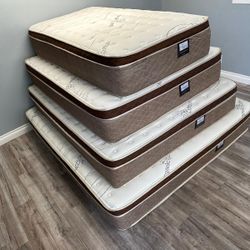 King Organic Cloud Edition Europillow Top 12inch Matres!’