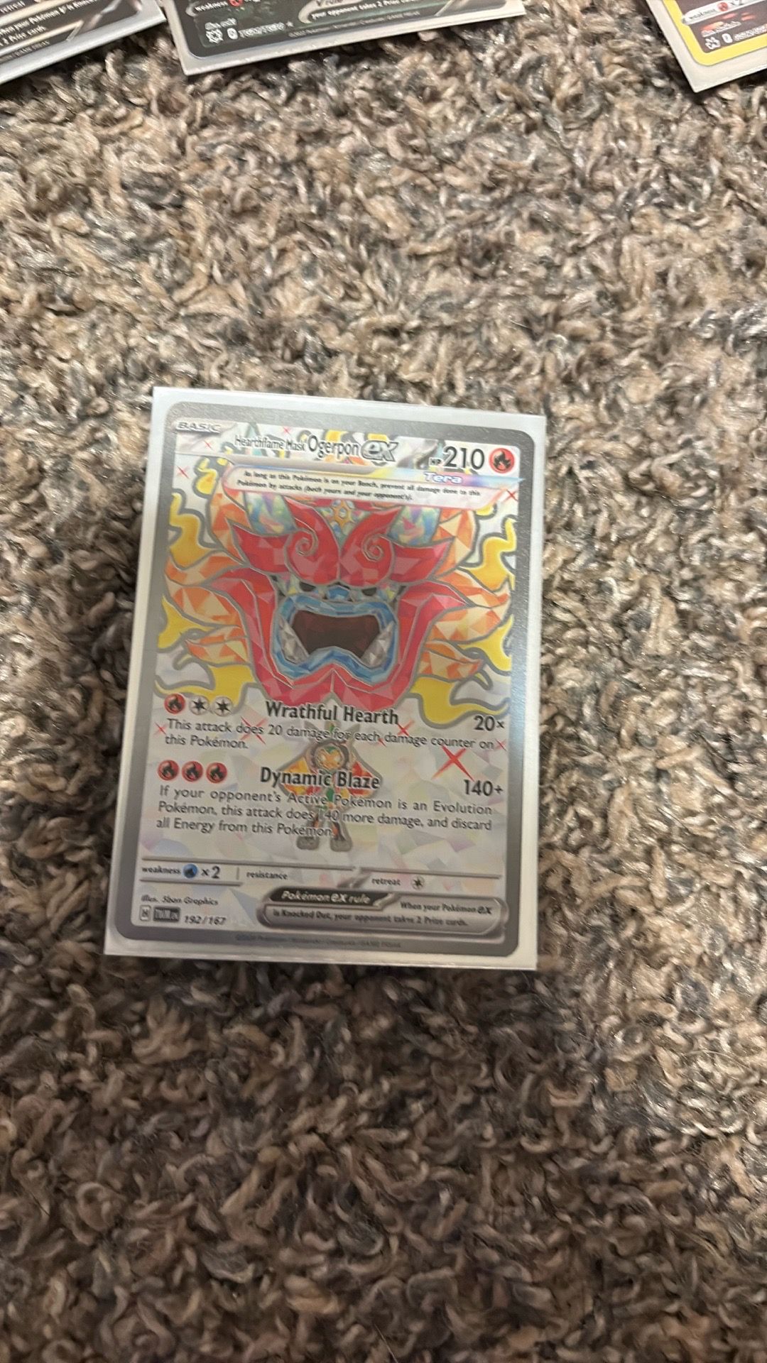 Ogerpon Pokémon card