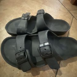 Black  Sandals