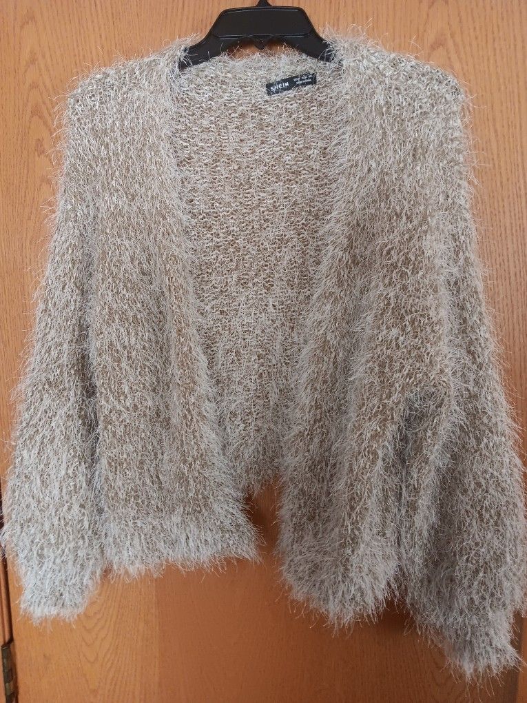 Women's Size Medium, Shein Cardigan Sweater