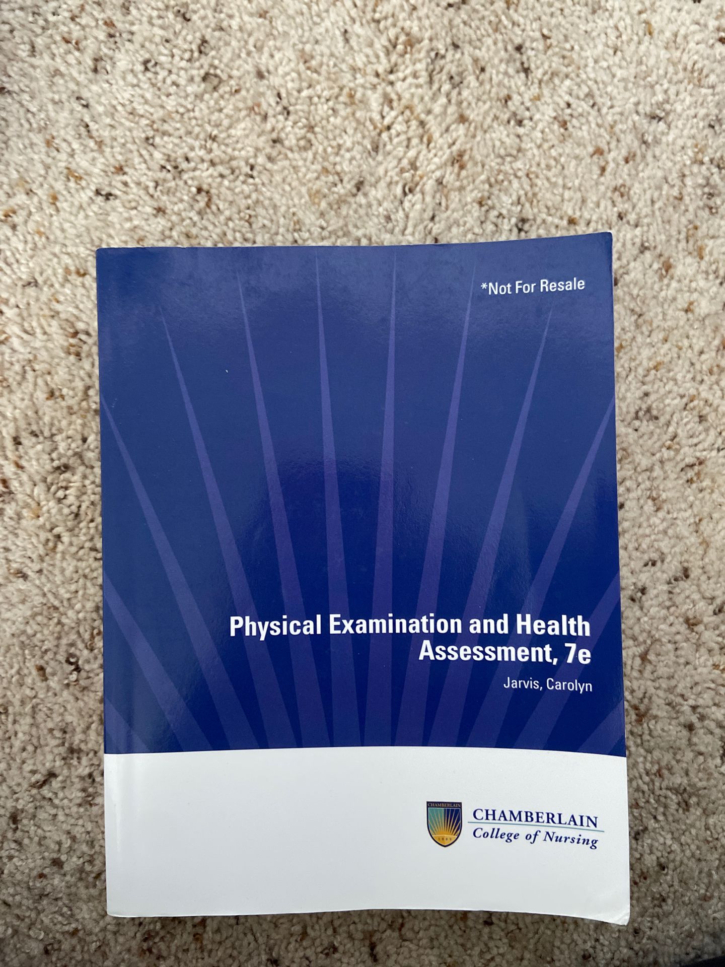 Chamberlain Health Assessment Book