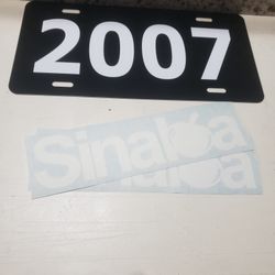 Vinyl Cut Decals 