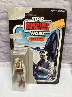 Star Wars 1980 Rebel Soldier Complete With Original Weapon 31 Back Card