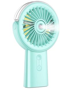Misting Fan Portable Handheld Fan water Mist Fan Rechargeable.   (AC)