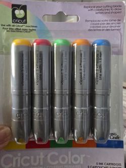 Cricut color cartriges