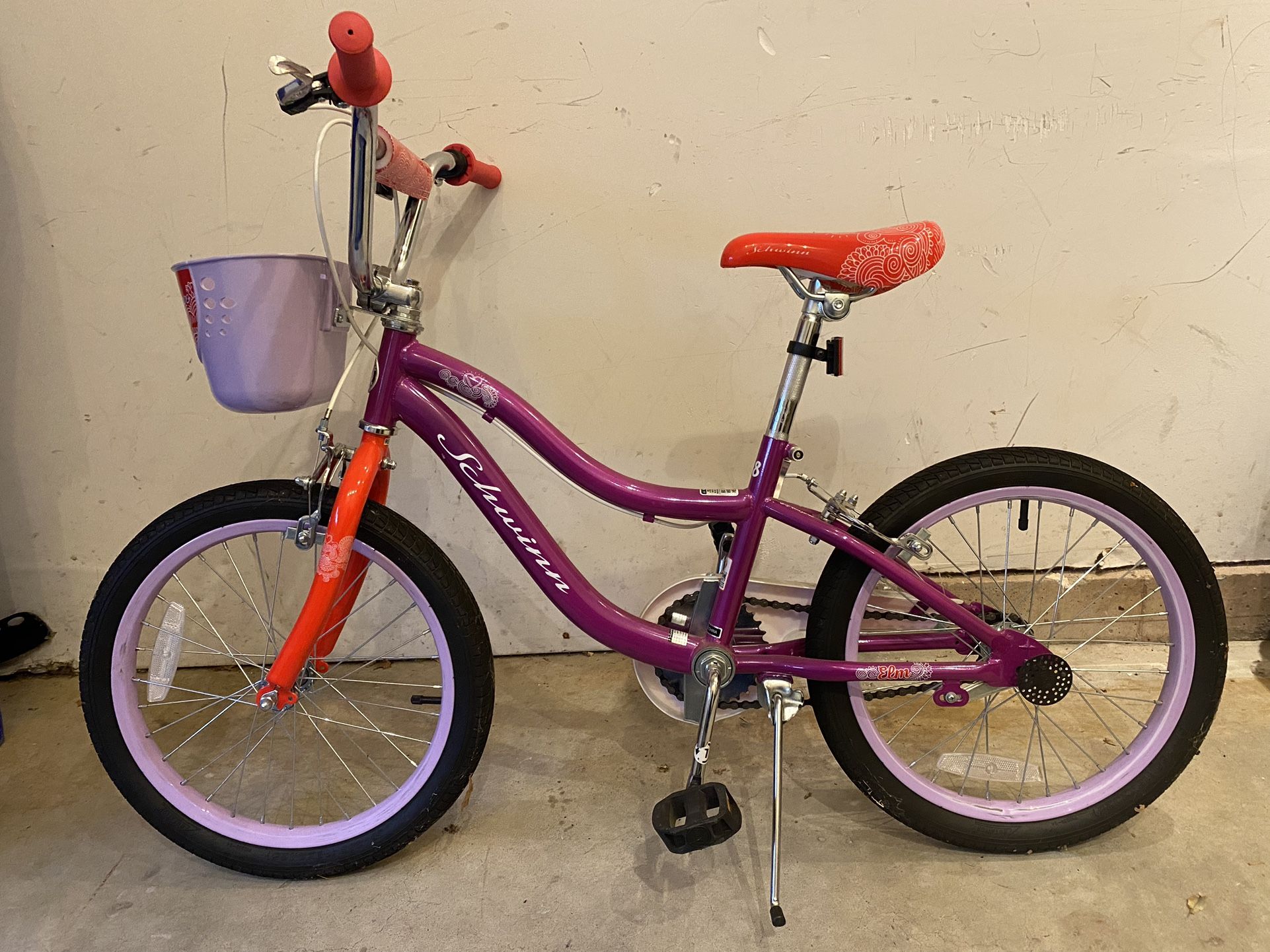 Schwinn 18” Kids Bike - Purple 