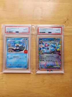 16 Graded pokemon cards