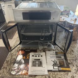 Kalorik MAXX Air Fryer Oven, 26 Quart 10-in-1 Countertop Toaster Oven & Air Fryer Combo