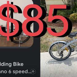 $85 FDS Bikes Folding Spear  Bicycle Bike Shimano 6 Speed 