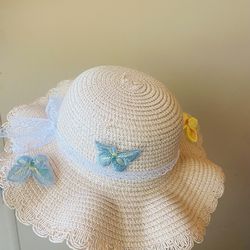 Sun Hat With Cute Pouch 