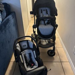 Shop all Evenflo Evenflo Pivot Modular Travel System with LiteMax Infant Car Seat with Anti-Rebound Bar