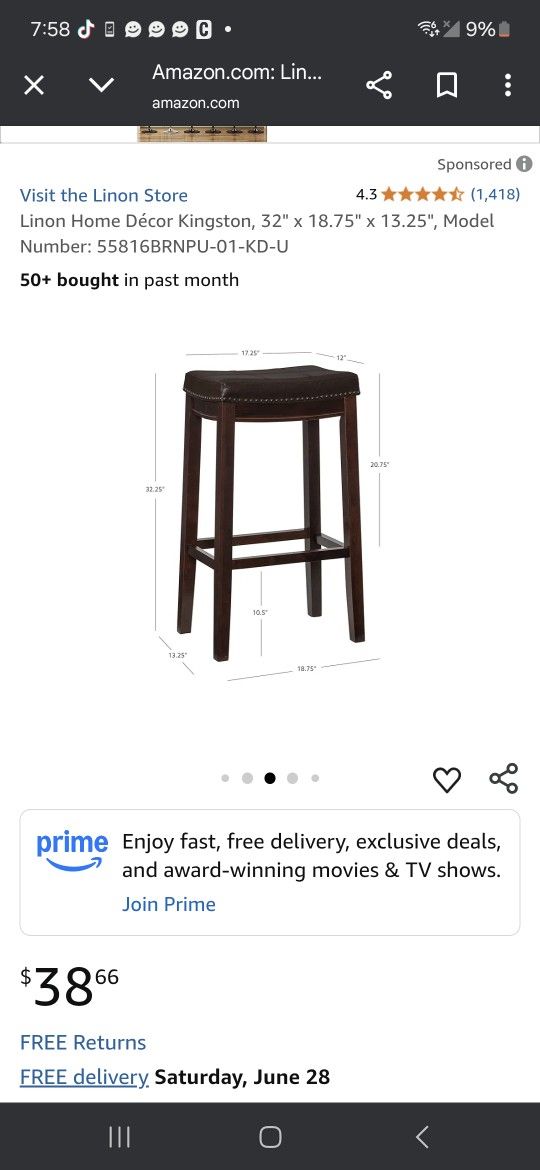 White Stool
