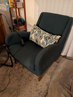 Teal West Elm Chairs